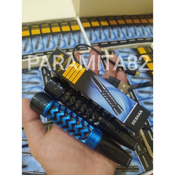 Pipa asbak portable / holder stick rkok/ asbak pemantik bisa dicas