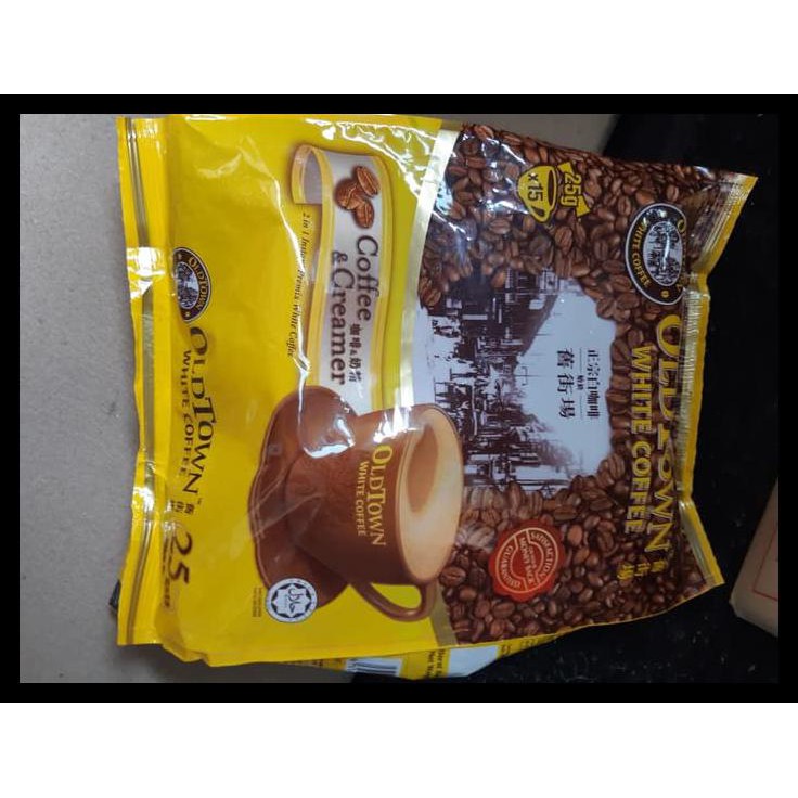 

CF4T OLD TOWN WHITE COFFEE 2 IN 1 COFFEE & CREAMER 15S X 25G KOPI OLDTOWN Z2FK