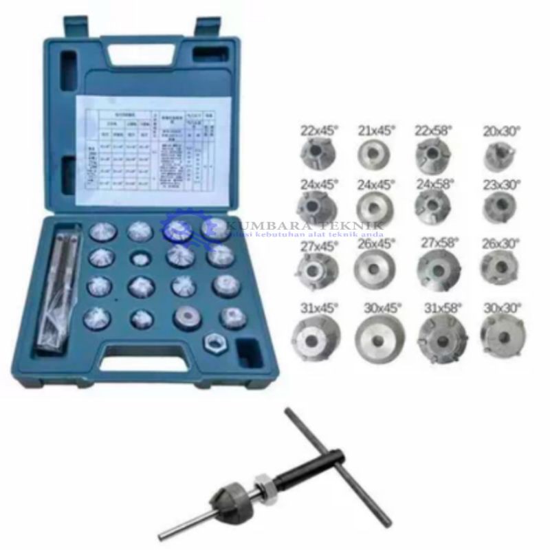 ALAT SKIR KLEP VALVE SEAT CUTTER KLEP MOTOR ALAT SETING KLEP VALVE SET