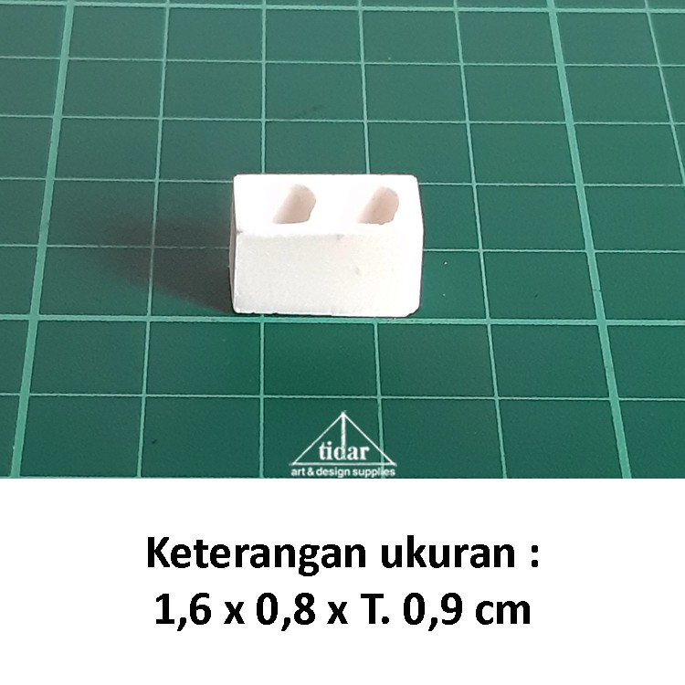 

[MR] Miniatur Maket Wastafel / Tempat Cuci Tangan 2 Lubang MH Skala 1:100