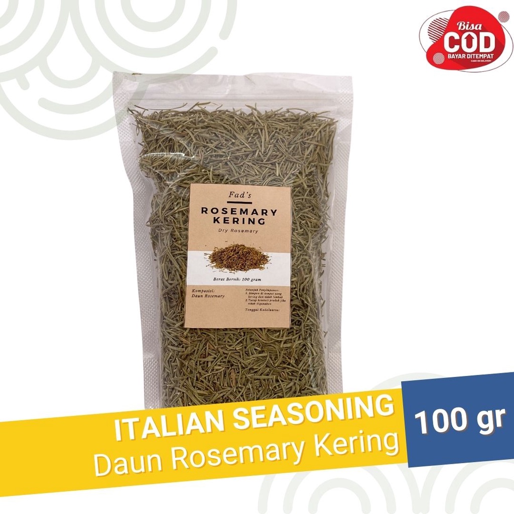 Fad's Italian Herbs 100gr - Basil Oregano Parsley Rosemary Thyme Italian Spices Italian Seasoning