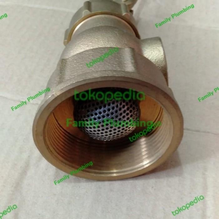 PELAMPUNG TOREN RADAR TOREN 2" INCH YUTA KUNINGAN BOLA STAINLESS