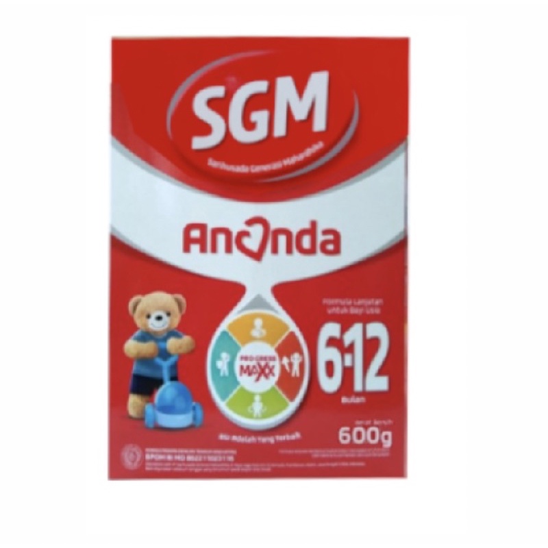 SUSU SGM ANANDA 6-12bulan 600gr
