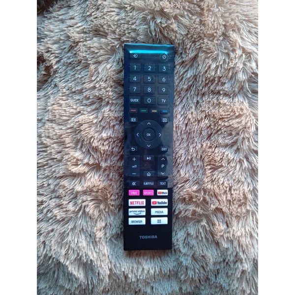 Remote Tv Toshiba Android 4K UHD Tv Original 100%