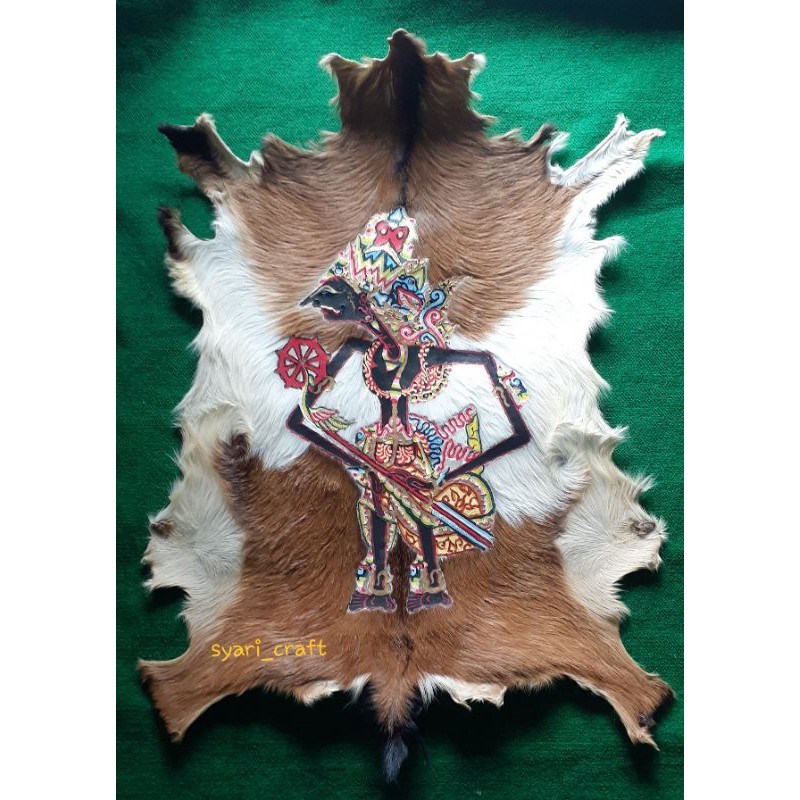 Jual Lukisan Wayang Krisna Kulit Kambing Full Body Shopee Indonesia