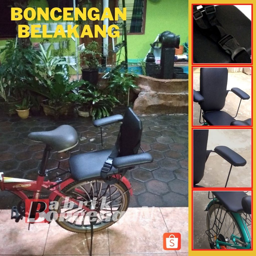 Boncengan Sepeda Belakang / Boncengan Anak Sepeda Ontel Dibelakang
