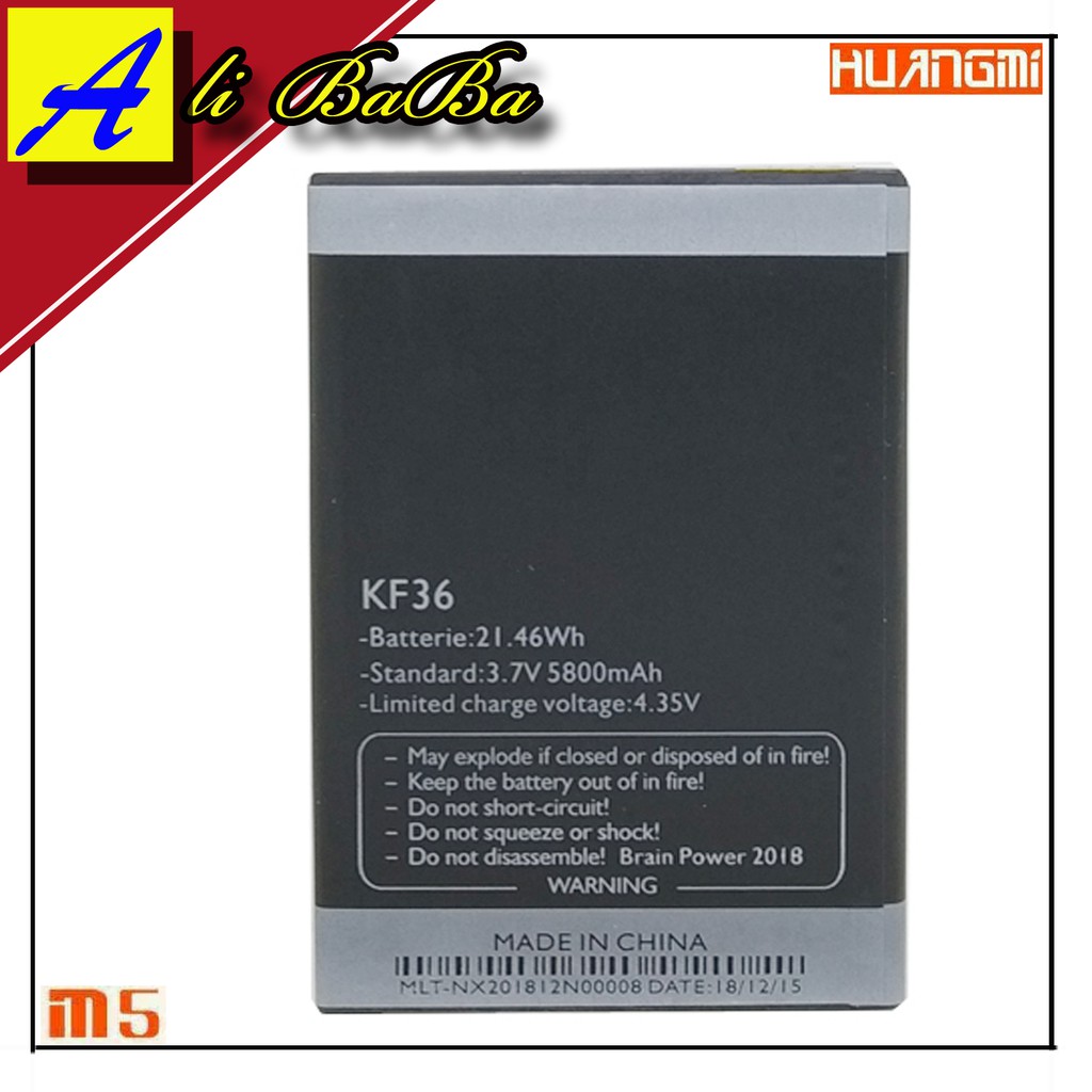 Baterai Handphone Huangmi M5 Galaxy A69 KF36 Double Power Huangmi Batre HP Huangmi M5 Battery