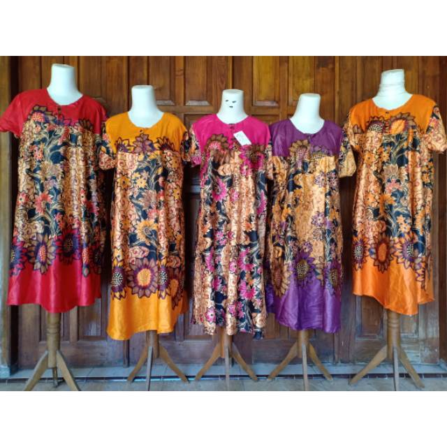 Daster payung batik berwarna