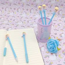 Pulpen GEL motif karakter Frozen Elsa LUCU IMUT FROZEN PP68