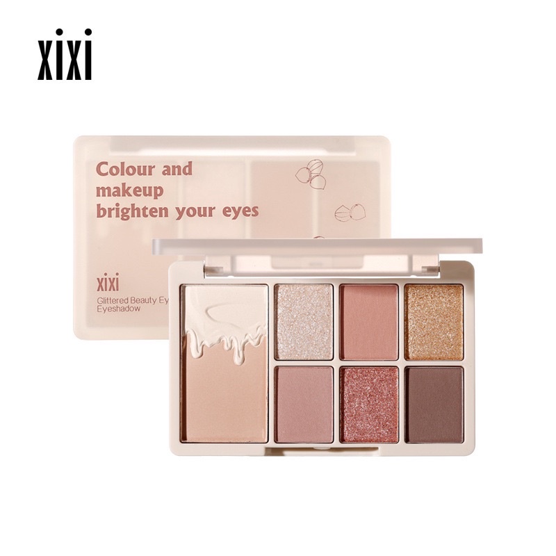 XIXI EYE shadow Eyeshadow Kosmetik Make Up Natural Pigmented Tahan Lama