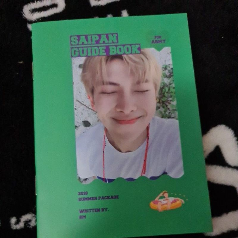 BTS summer package 2018 Saipan book RM