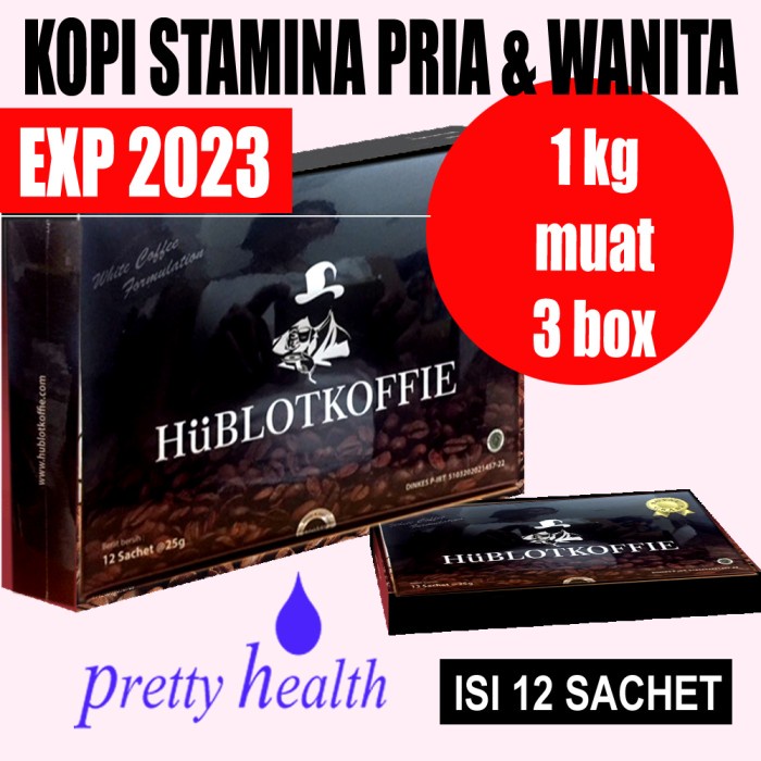 HUBLOT- COFFEE - KOPI HUBLOT- ISI 12 SACHET ORIGINAL