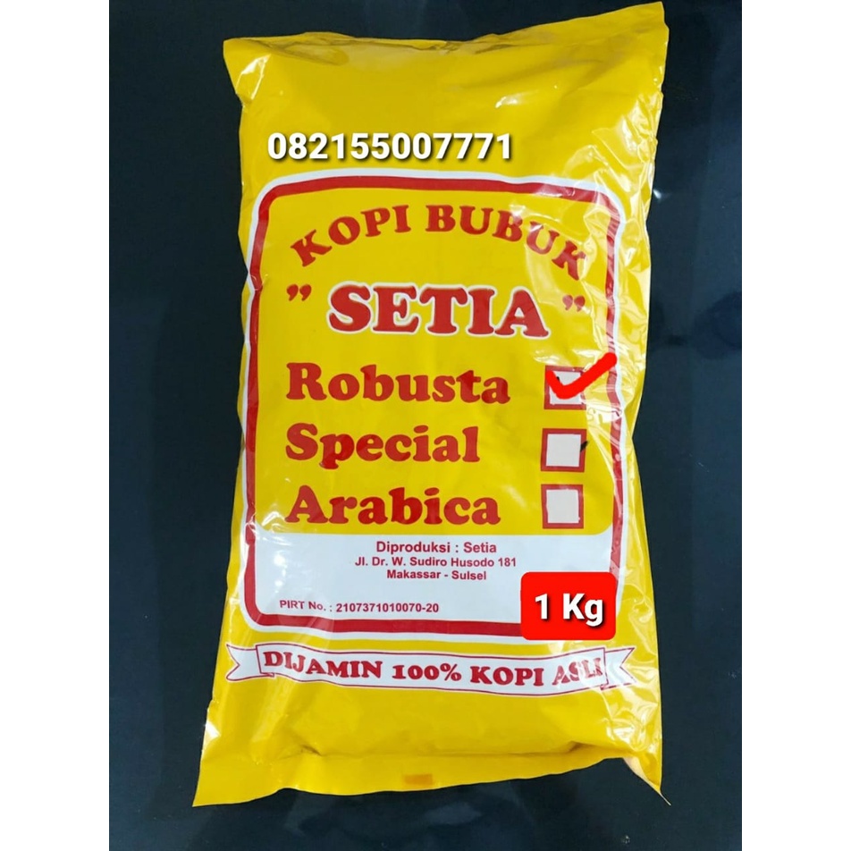 Kopi SETIA Robusta