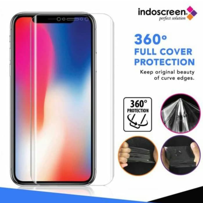 anti gores FULL COVER INDOSCREEN SAMSUNG S20 S10/S10e S10/S9/S8 PLUS S7 EDGE / S6 EDGE PLUS