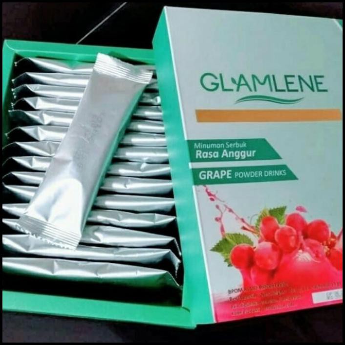 

Glamlene Minuman Serbuk Rasa Anggur Grape Detox