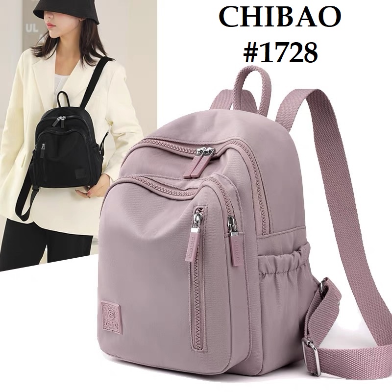 Tas Wanita Import Jinjing Ransel CHIBAO CB1728 1728 Parasut Super High Quality Brand Impor
