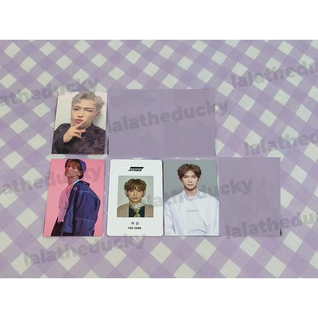 ATEEZ Photocard PC Hongjoong Answer