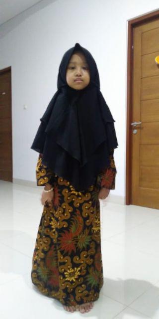Gamis Batik Anak Motif Centini L Batik Anak Cewek Terbaru