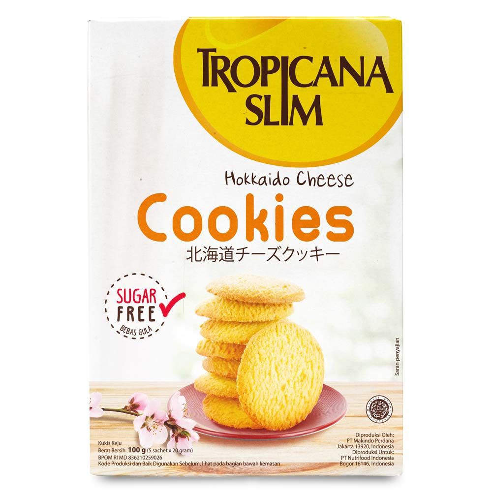 

Tropicana Slim Hokkaido Cheese Cookies 100gr