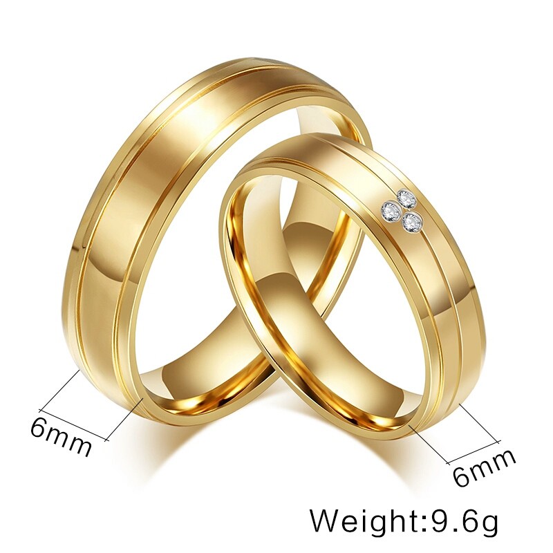 [BEST SELLER] Cincin Couple Titanium C014 / Cincin Couple Ring / Couple Pasangan / Cincin Tunangan