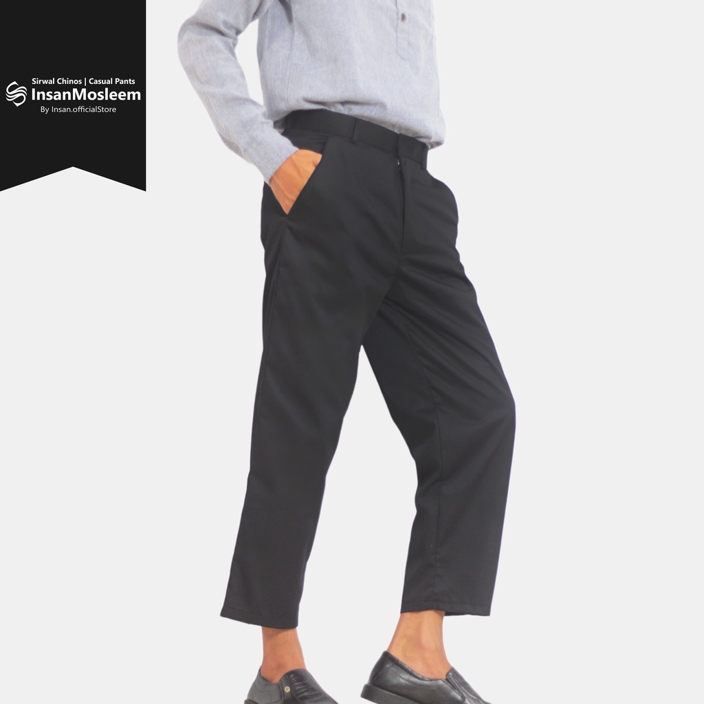 Celana Sirwal Kantor Office Formal - Angkle Pants Katun