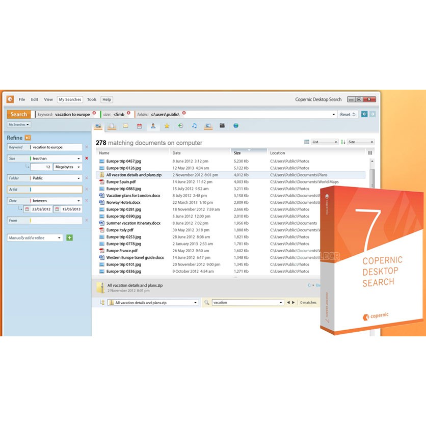 [FULL VERSION] Copernic Desktop Search 7 - GARANSI AKTIVASI