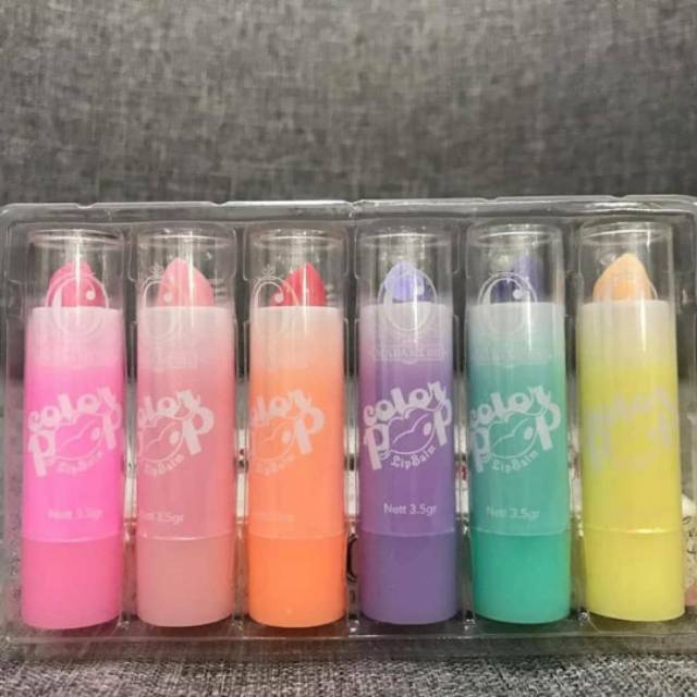 COLOR POP LIP BALM MADAME GIE