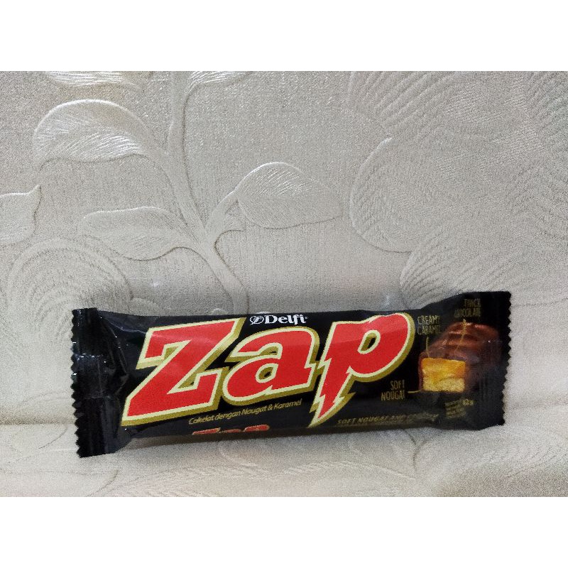 

DELFI ZAP 42 GRAM / ZAP NOUGAT CARAMEL / DELFI ZAP COKELAT / COKELAT ZAP / ZAP / DELFI