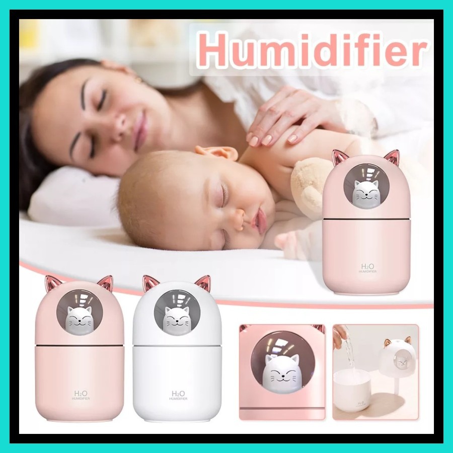 NA - Humidifier Aroma Terapi Pet Pelembab Udara USB Kamar / Mobil A108