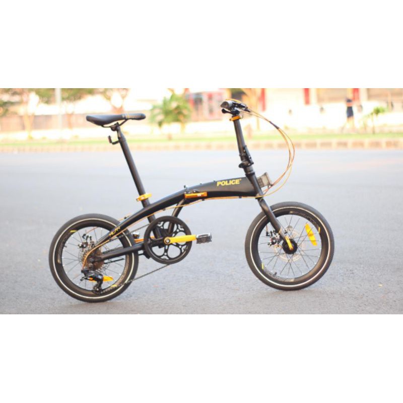 Sepeda Lipat/Folding Bike Element Police Milan 16inch