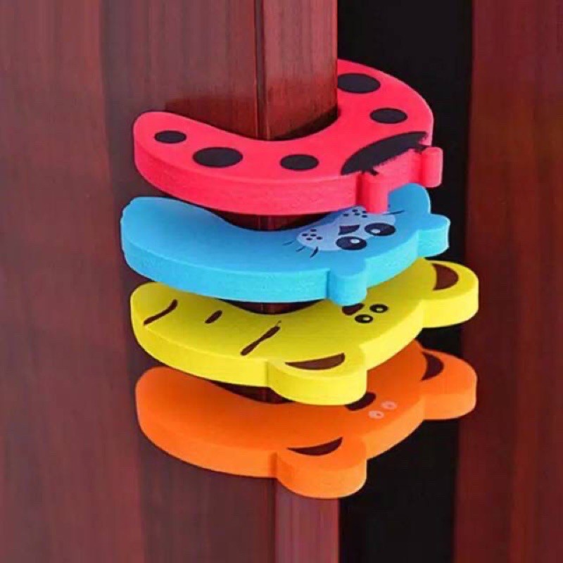 bebekidz!! Safety DOOR STOPER Karet Karakter Hewan Lucu Penahan / Pengaman Pintu ( Door Stopper )