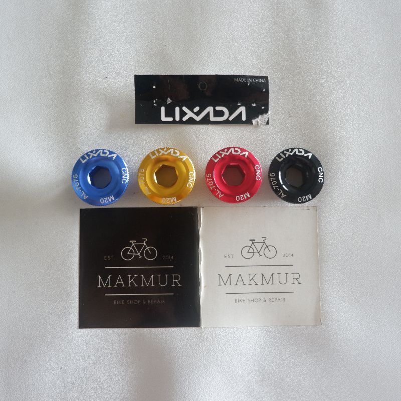 Baut Tutup Crank Ht 2 Hollowtech 2 Lixada Sepeda - M20 20mm ORIGINAL