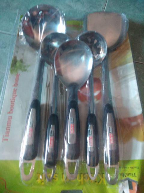 Kitchen Set Suit Peralatan Dapur 5 Pcs Alat Masak K 638 Termurah Berkualitas
