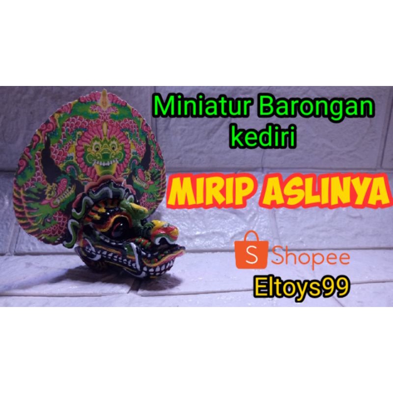 Miniatur Barongan (gantungan Kunci)