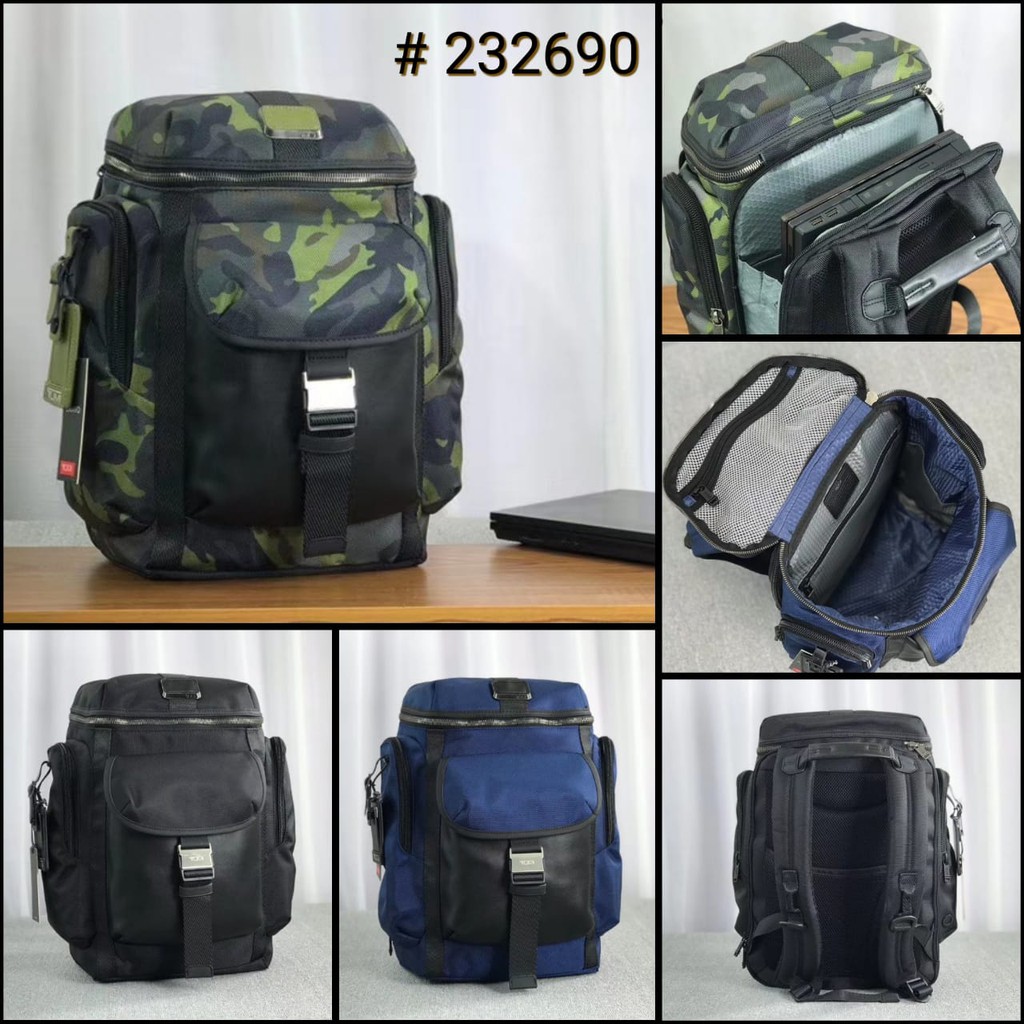 TAS TRAVEL TUMI ALPHA BRAVO WRIGHT TOP LID BACKPACK | TAS RANSEL PRIA | 232690