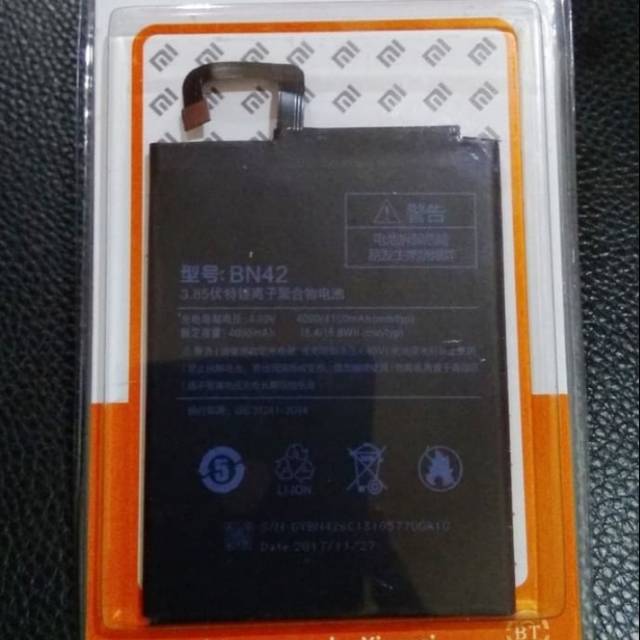 Batre xiaomi redmi 4x