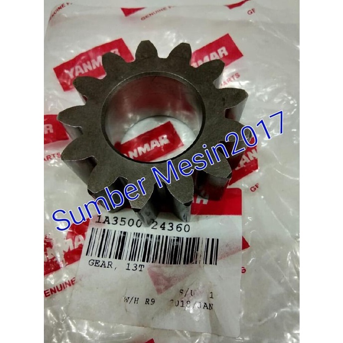 Gear 13T hand traktor/traktor tangan YZC YANMAR Limited Edition