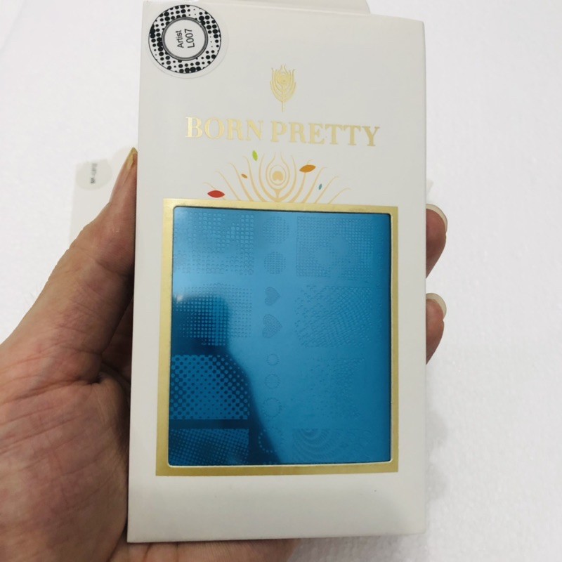 Born Pretty Stamping Plate Cetakan Gambar Kuku Nail Art