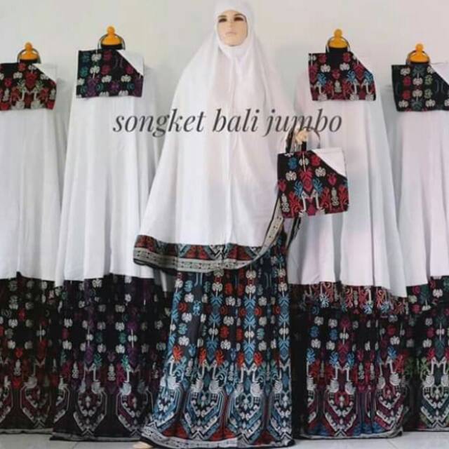 Mukena bali rempel jumbo