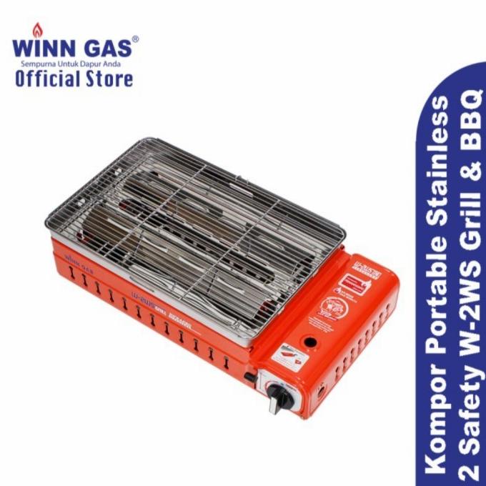 WINN GAS KOMPOR GRILL PORTABLE W2WS 2 / KOMPOR PORTABLE GRILL DCFSD51654