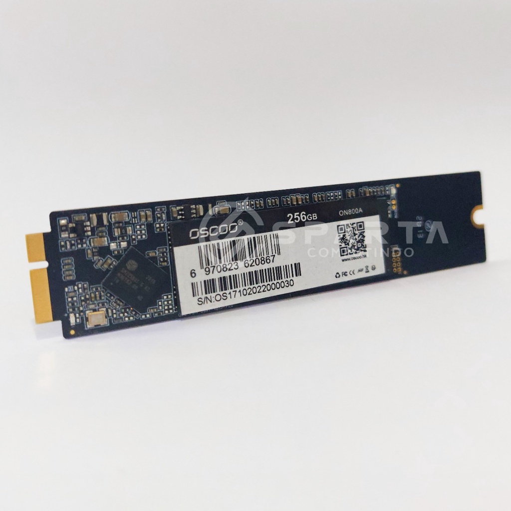 SSD OSCOO ON800A PCIE FOR APPLE (2010 AND 2011)256 GB Garansi 3 Tahun