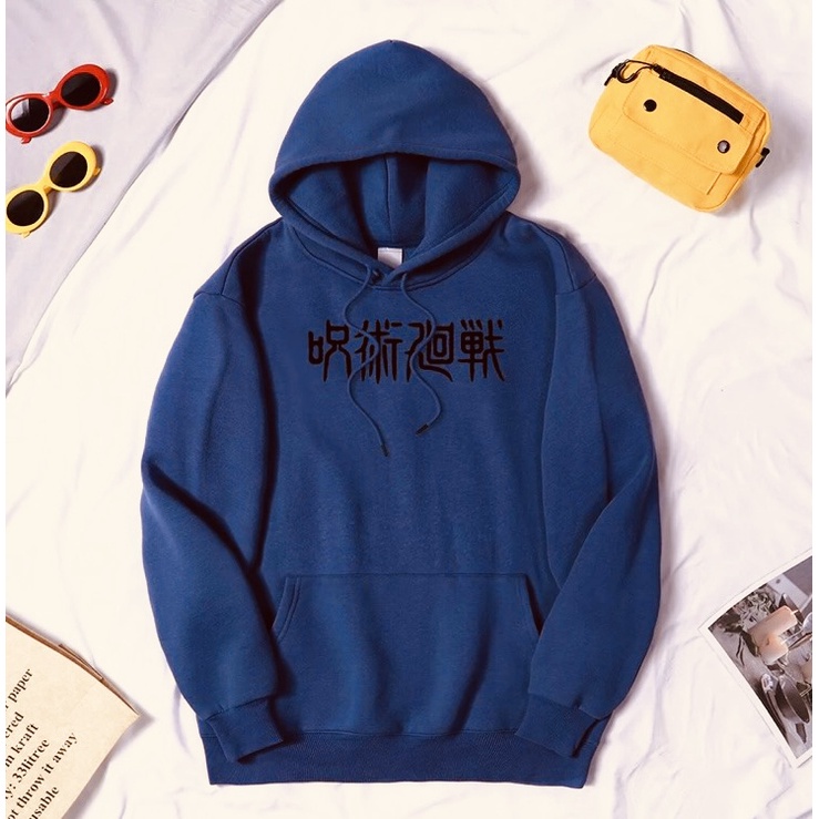 Sweater Hoodie Anime JUJUTSU KAISEN II JUJUTSU KAISEN ANIME Jumper Hoodie II Sweter Oblong Topi Sz M - XL ( Pria &amp; Wanita / Anak &amp; Dewasa )