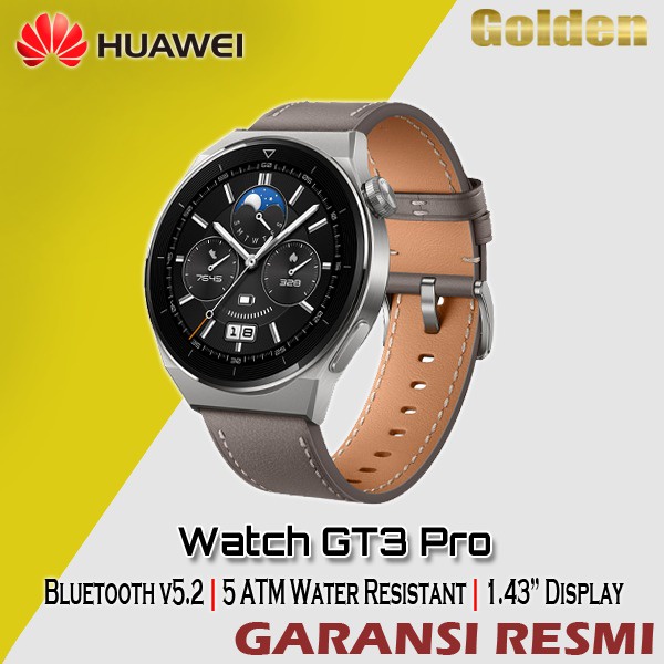 HUAWEI Watch GT3 Pro SmartWatch Garansi Resmi