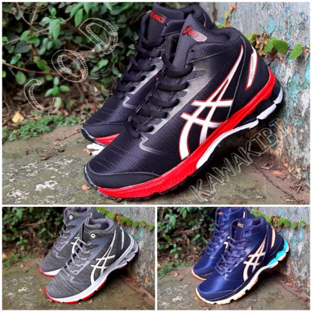  SEPATU  VOLI VOLLEY ASICS  GEL  HOOP  BOOTS SEPATU  OLAHRAGA 