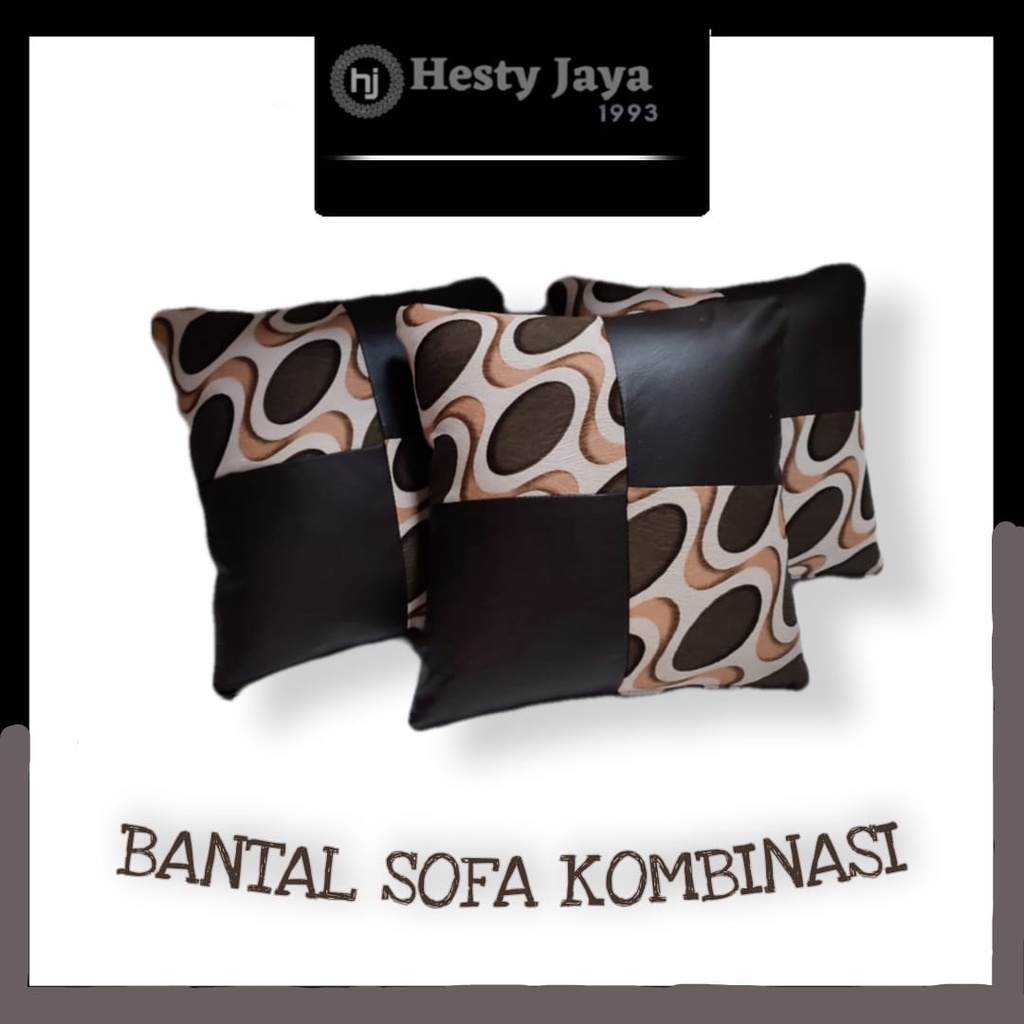 PROMO !!! Bantal sofa + Sarung / cushion / Bantal Kombinasi