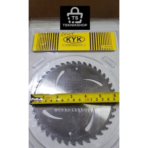 MATA CIRCULAR SAW 6" X 40T KYK / MATA GERGAJI 6INCH 6 INCI / MATA POTONG BELAH KAYU / CIRCULAR SAW B