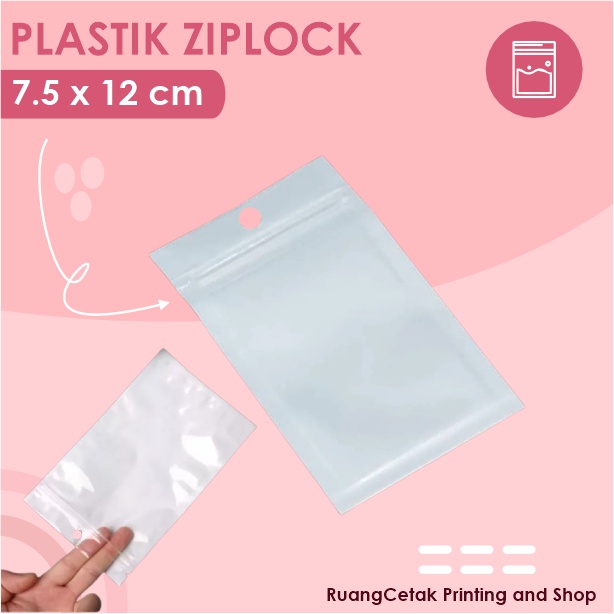 

Plastik Ziplock | Plastik Klip 7.5 x 12 cm