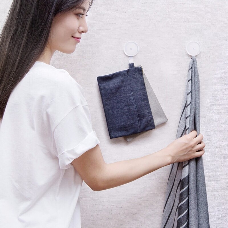 Happy Life Gantungan Dinding Wall Hook Hanger 6 PCS