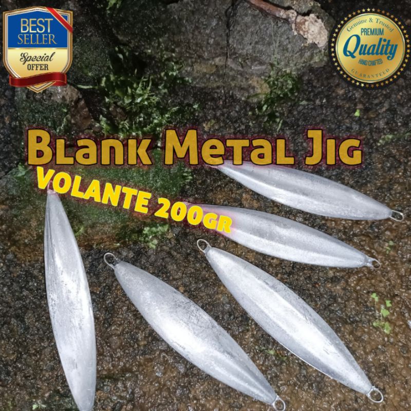 Blank Metal Jig Volante 200gr