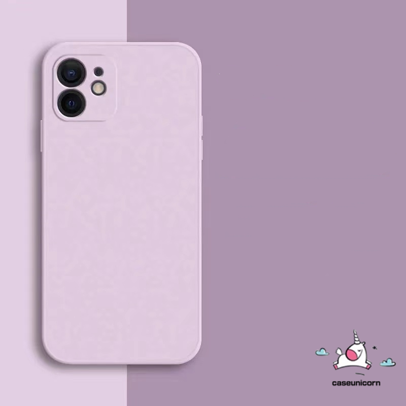 Soft Case TPU Warna Polos Untuk Vivo Y20 Y20i Y15 Y12 Y11 Y17 Y12i Y33T Y30 Y50 Y30i Y12s Y20s